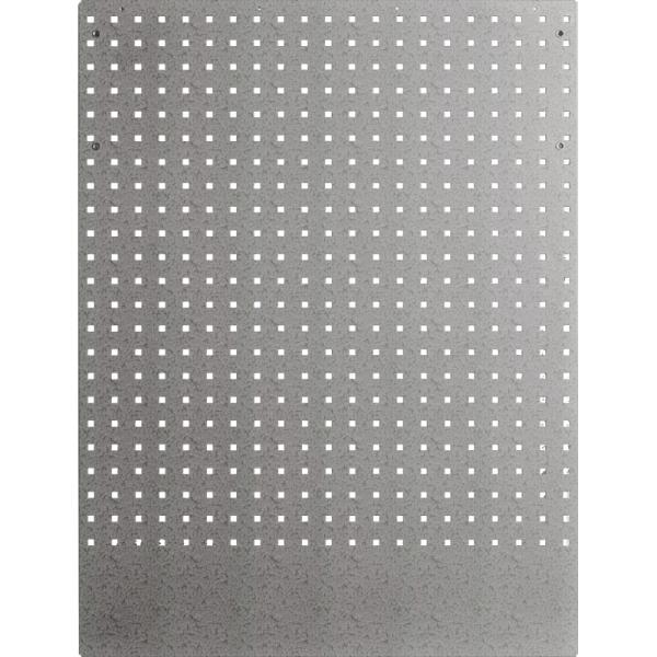 VAR Werkzeuglochwand MO-52258 f&uuml;r Eckschrank 1052 x 800 x 24 mm Hammerschlag