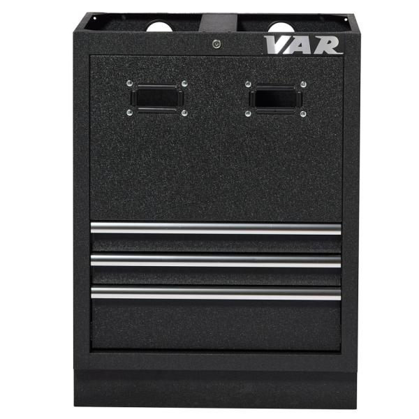 VAR Unterschrank Schlauchaufroller MO-52614 680 x 458 x 910 mm Black Edition