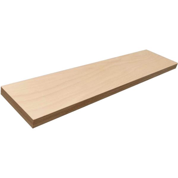 VAR Holz-Arbeitsplattenverl&auml;ngerung T69 Ecke MO-52289 1095 x 230 x 40 mm