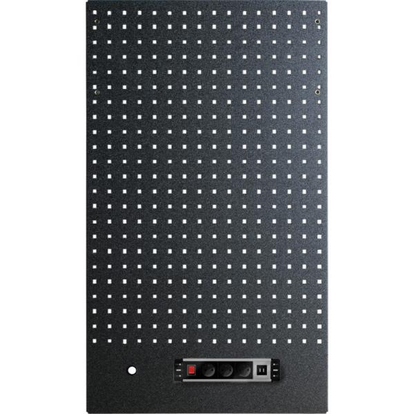 VAR Werkzeuglochwand MO-52230 mit Steckdose