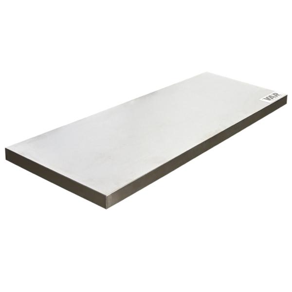 VAR Arbeitsplatte Edelstahl 2er 1360 x 690 x 38 mm