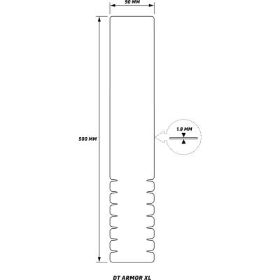 Z&eacute;fal Unterrohrschutz Down Tube Armor XL Produktbild 1