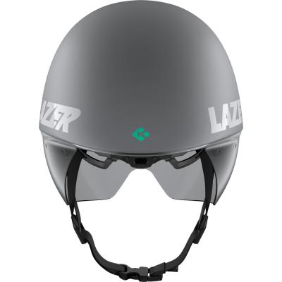 LAZER LAZER Helm Volante KinetiCore Triathlon/Zeitfahren Matte White Silver (S) 52-56 Produktbild 2
