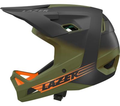LAZER LAZER Helm Chase KinetiCore MTB/Downhill Matte Moss (S) 54-56 cm Produktbild 3