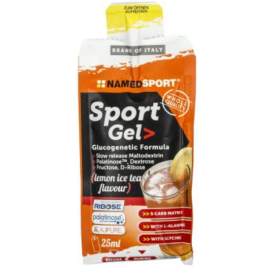 NAMEDSPORT Energie-Gel SPORT GEL Lemon Ice Tea - 32x25ml Produktbild 2
