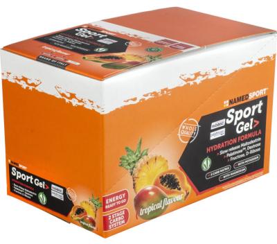 NAMEDSPORT NAMEDSPORT Energie-Gel SPORT GEL Tropical 32 x 25 ml Produktbild 1
