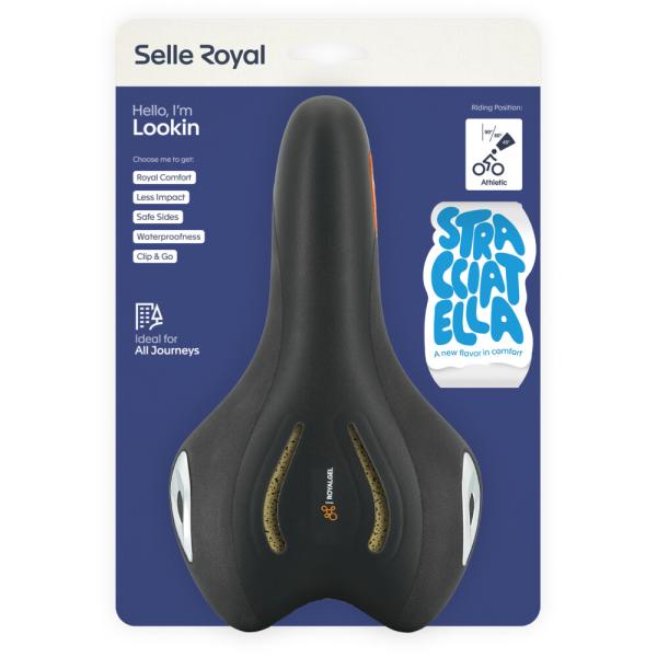 Selle Royal Selle Royal Fahrradsattel Lookin Athletic Unisex - Stracciatella
