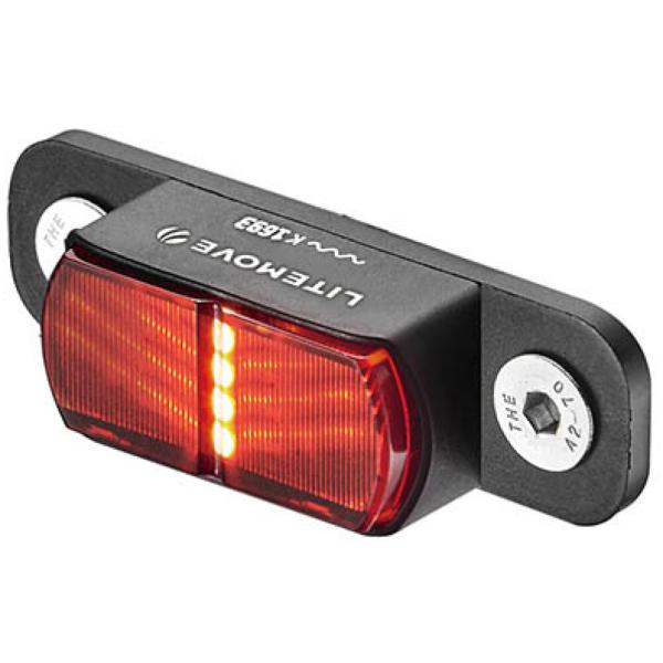 LITEMOVE R&uuml;cklicht Gep&auml;cktr&auml;ger TS-RK 50mm