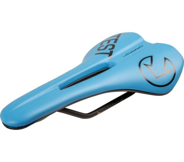 PRO Testsattel Griffon Edelstahl AF 142 mm Blau Edelstahl Gestell
