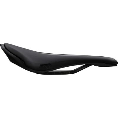 PRO Fahrradsattel Stealth Curved Performance 142 mm Schwarz Edelstahl Gestell Produktbild 3