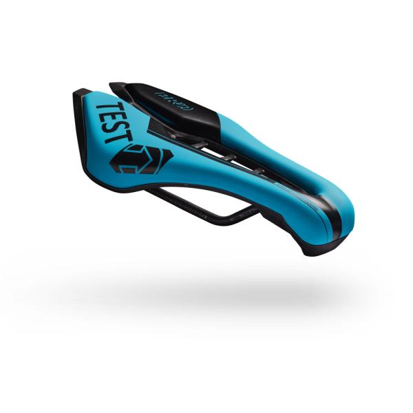 PRO Testsattel TSA 1.2 TRI/TT 142 mm Blau Edelstahl Gestell