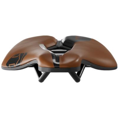 PRO Sattel Stealth Performance, Braun, Edelstahl-Gestell, 142mm Produktbild 1