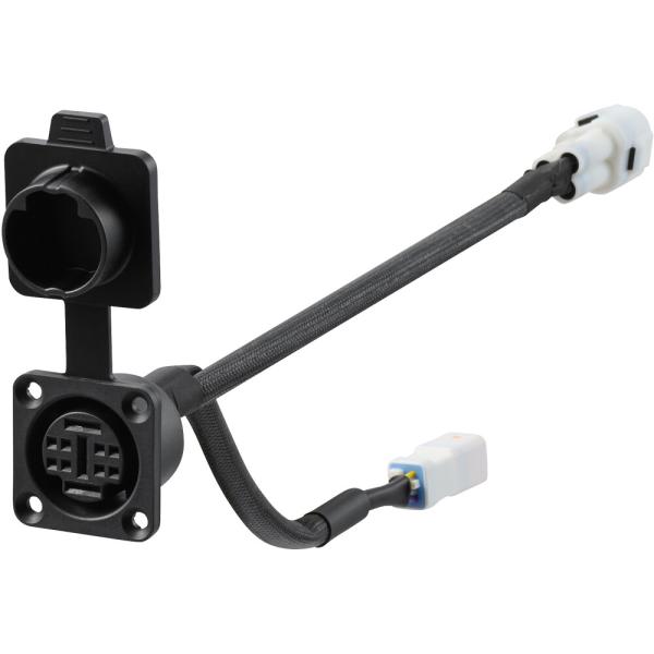 SHIMANO Ladeport  SHIMANO E-BIKE SYSTEMS EW-CP111, 550mm Kabel zu BM