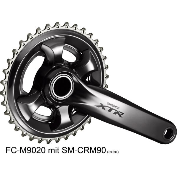 SHIMANO Kurbelgarnitur XTR FC-M9020 11-fach 175 mm ohne Kettenblatt
