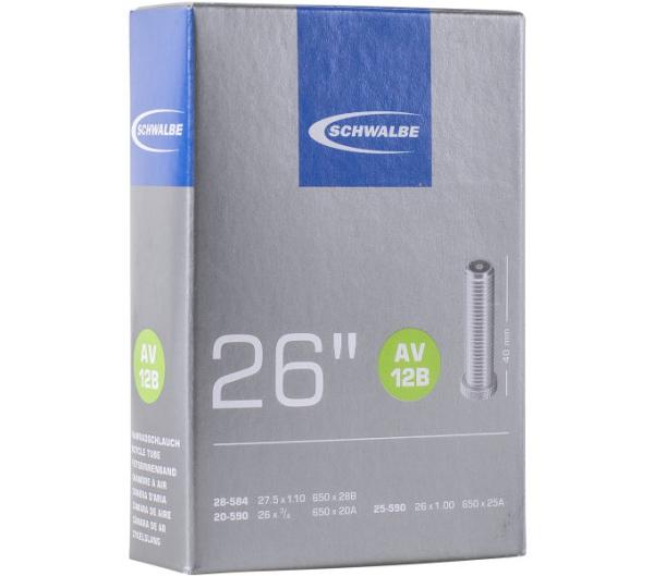 Schwalbe SCHWALBE SCHLAUCH AV12B 20/28-584/590 AGV 40mm