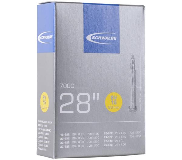 Schwalbe Schwalbe Schlauch 18/28-622/630 29" SV 60mm Butyl SV15 VM