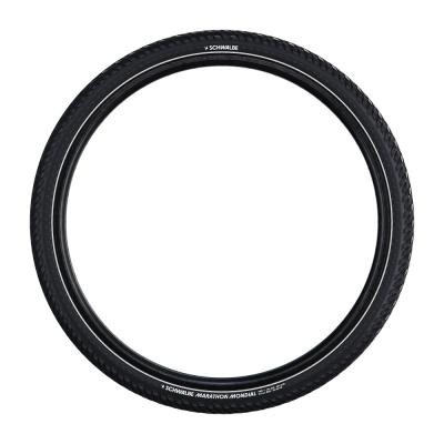 Schwalbe DRAHTREIFEN MARATHON MONDIAL Performance Line RaceGuard 50-622 Schwarz/Reflex Produktbild 2
