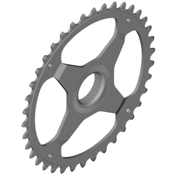 SHIMANO Kettenblatt SHIMANO E-BIKE SYSTEMS SM-CRE50 38Z