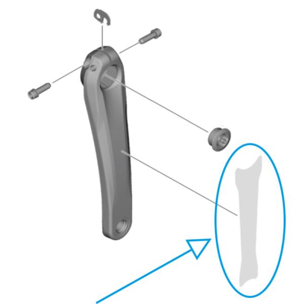 SHIMANO Schutzfolie FC-M8100 160mm (2St&uuml;ck)