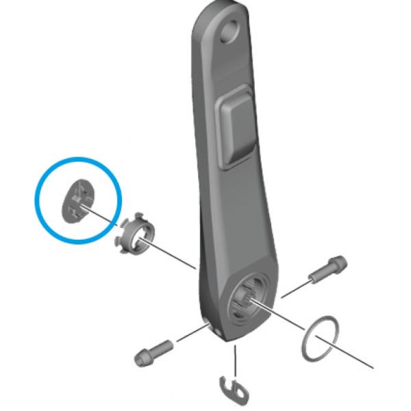 SHIMANO Abdeckkappe FC-R9200-P