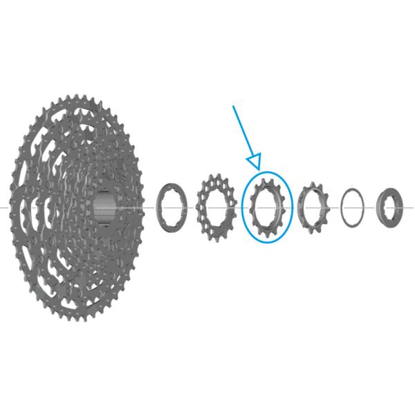 SHIMANO Ritzel f&uuml;r CS-LG600 13 Z&auml;hne