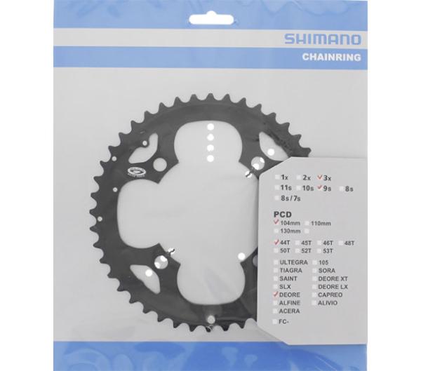 SHIMANO Kettenblatt DEORE FC-M530, FC-M531 44 Z&auml;hne