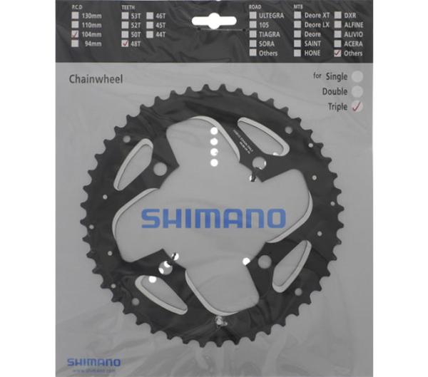 SHIMANO Kettenblatt FC-T551 48 Z&auml;hne (AL)