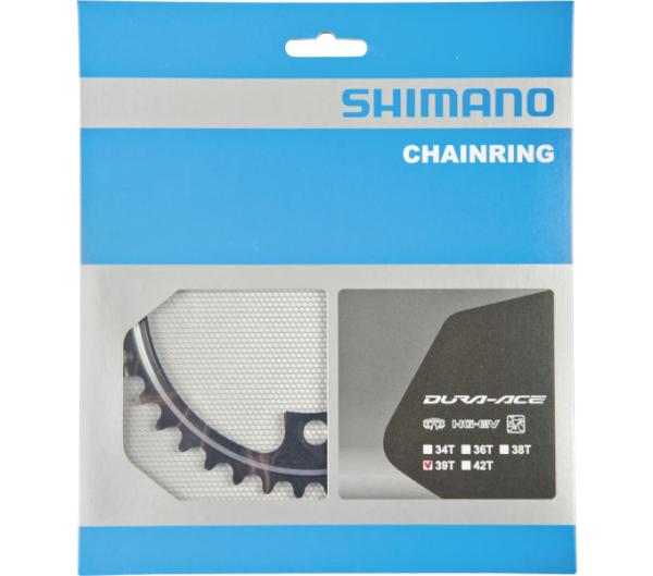 SHIMANO Kettenblatt DURA-ACE FC-9000 39 Z&auml;hne Schwarz