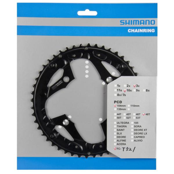 SHIMANO Kettenblatt FC-T521 48 Z&auml;hne