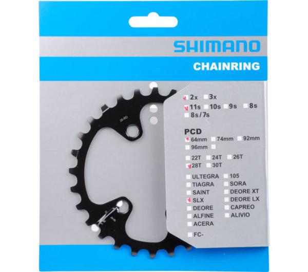 SHIMANO Kettenblatt SLX FC-M7000-11 28 Z&auml;hne