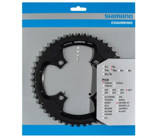 SHIMANO Kettenblatt DEORE XT FC-T780, FC-T781 48 Z&auml;hne