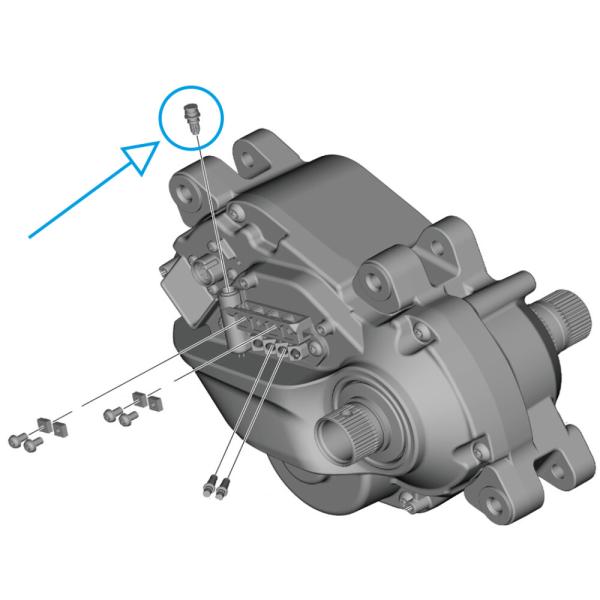 SHIMANO Steckerattrappe f&uuml;r CAN-Port SHIMANO E-BIKE SYSTEMS DU-EP801, DU-EP600
