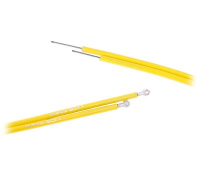 SHIMANO Bremszug-Set Road SIL-TEC beschichtet Gelb Produktbild 1