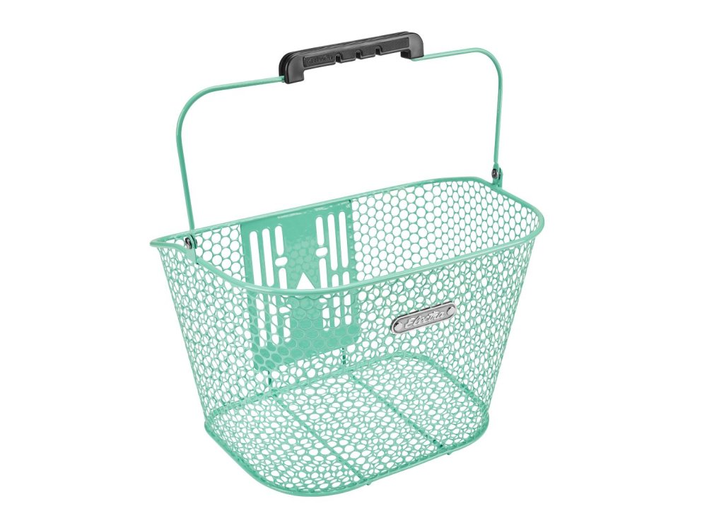 Electra Basket Honeycomb QR Mint Green Front