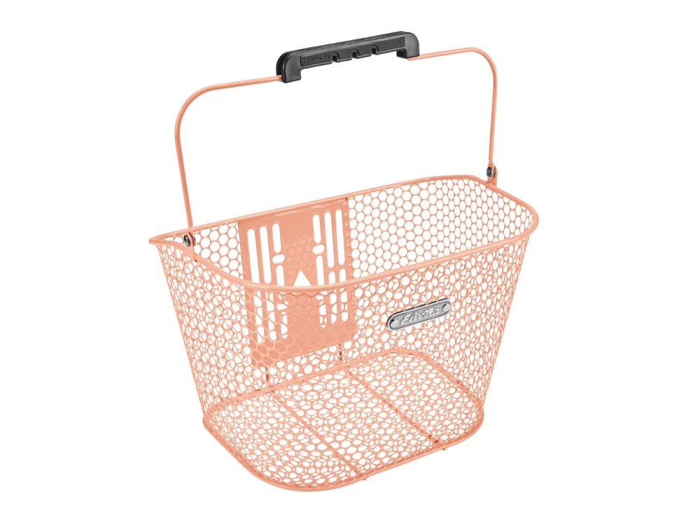 Electra Basket Honeycomb QR Blush Pink Front