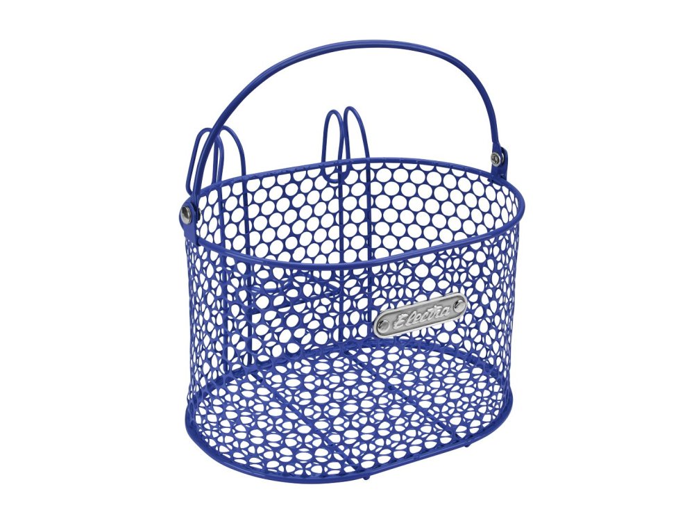 Electra Basket Honeycomb Small Hook Reflex Blue Front