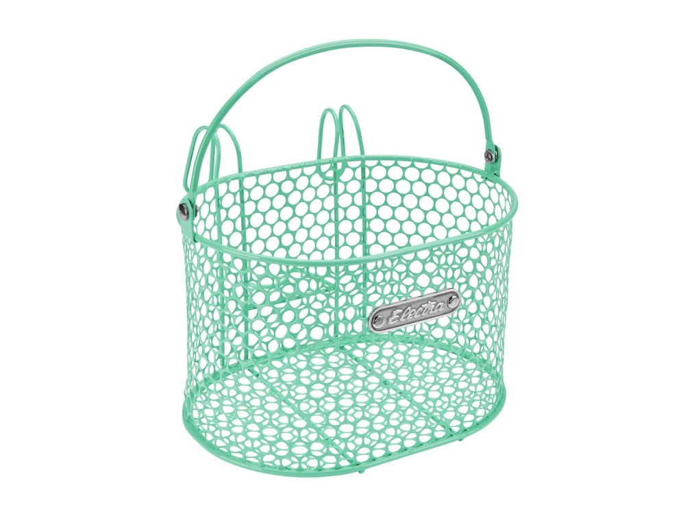 Electra Basket Honeycomb Small Hook Mint Green Front